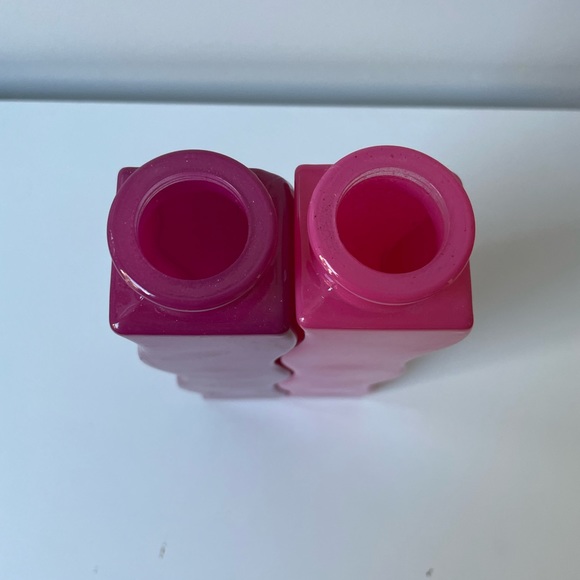 2x pink ikea wave vases (2000s ikea) - Picture 5 of 5